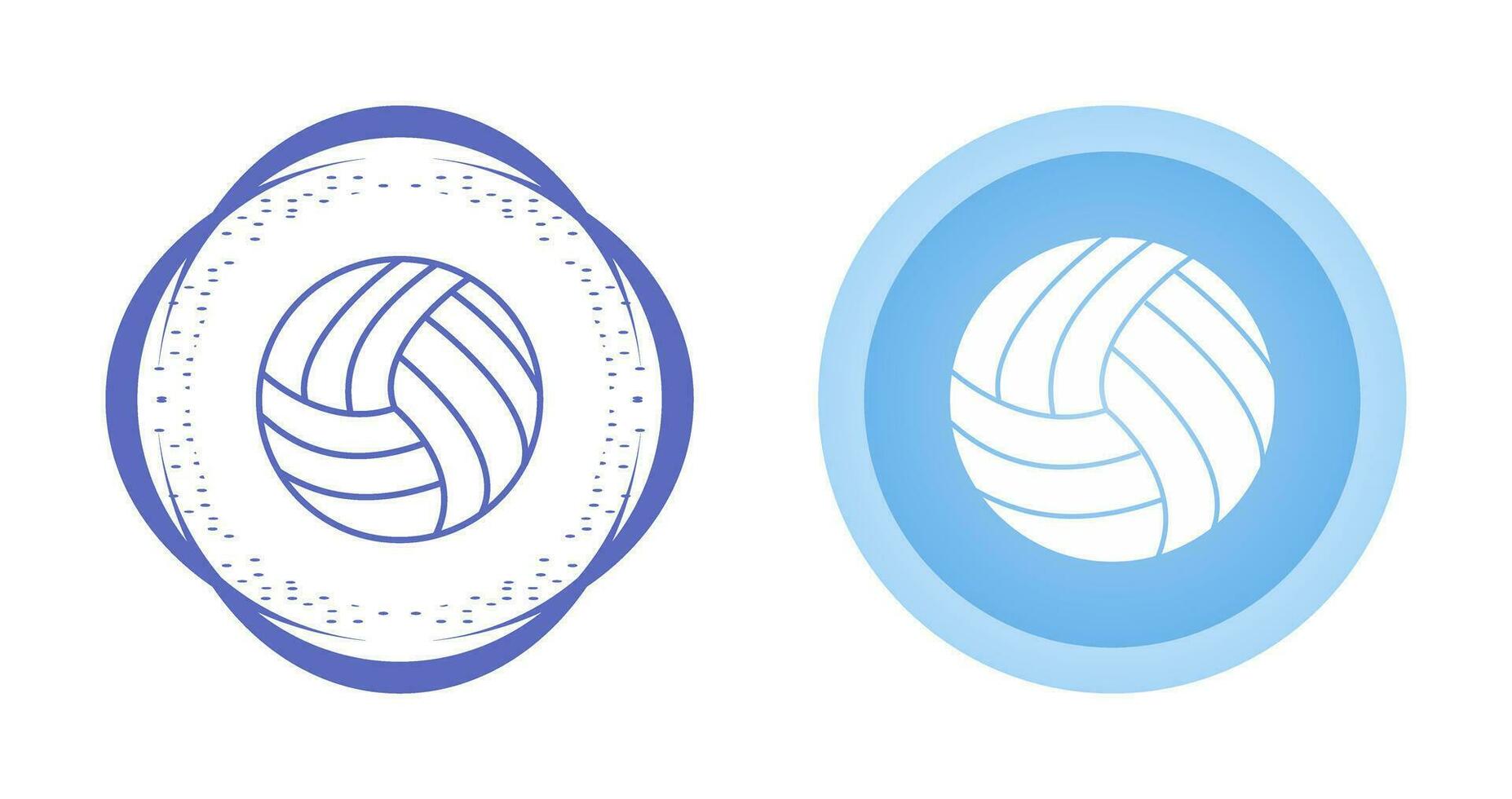 icono de vector de pelota de voleibol