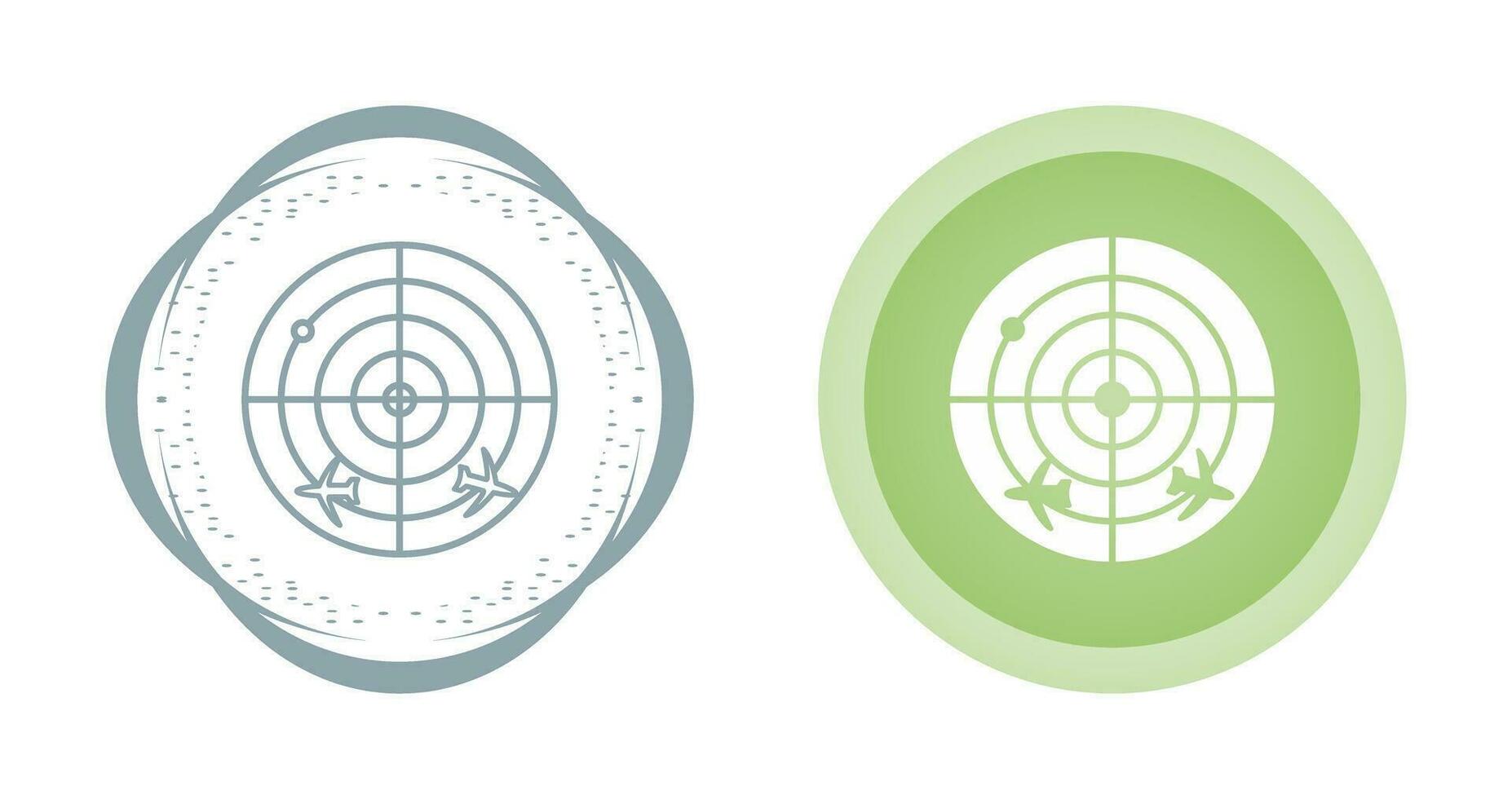 Radar Screen Vector Icon