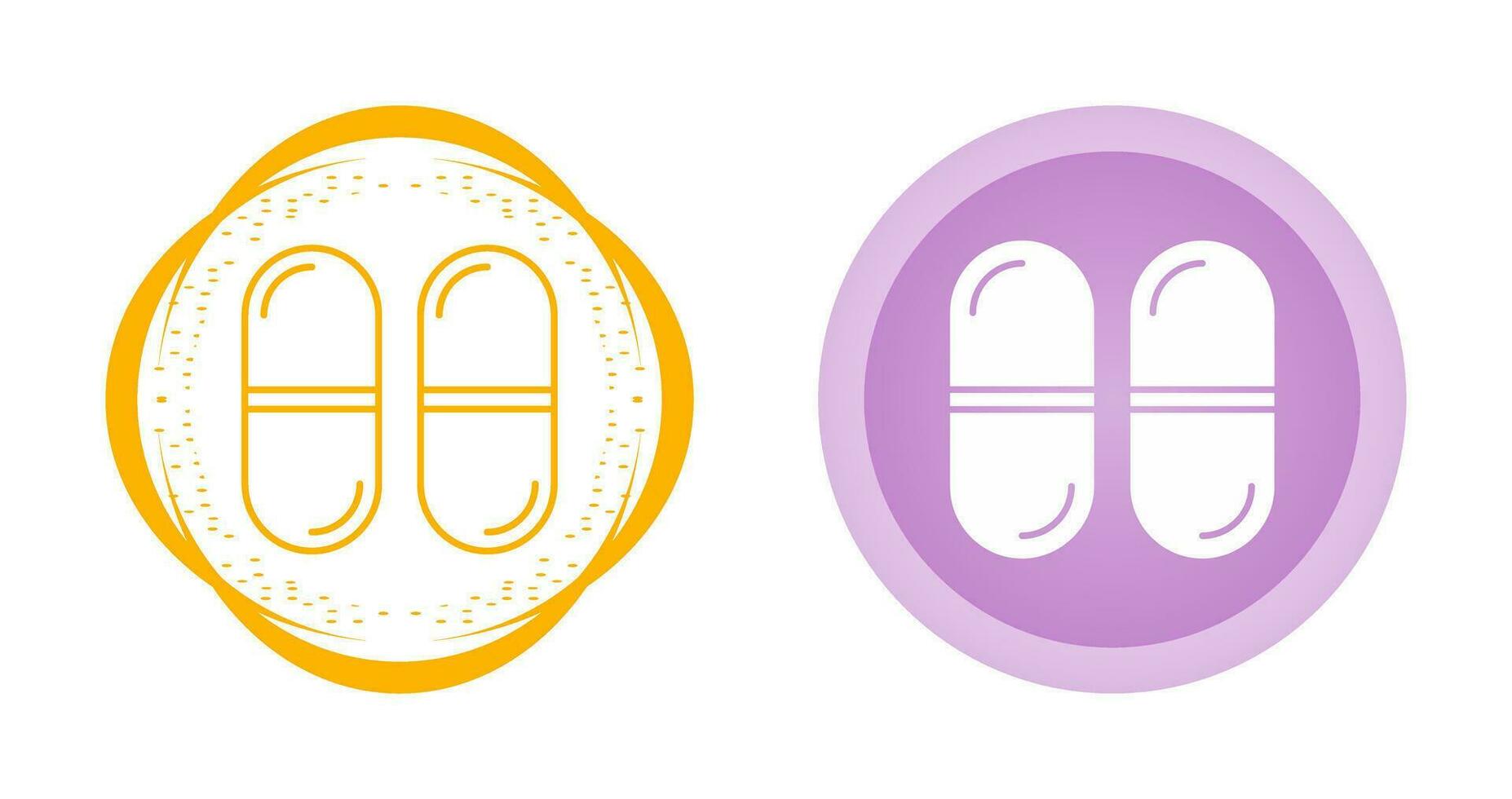 Capsules Vector Icon