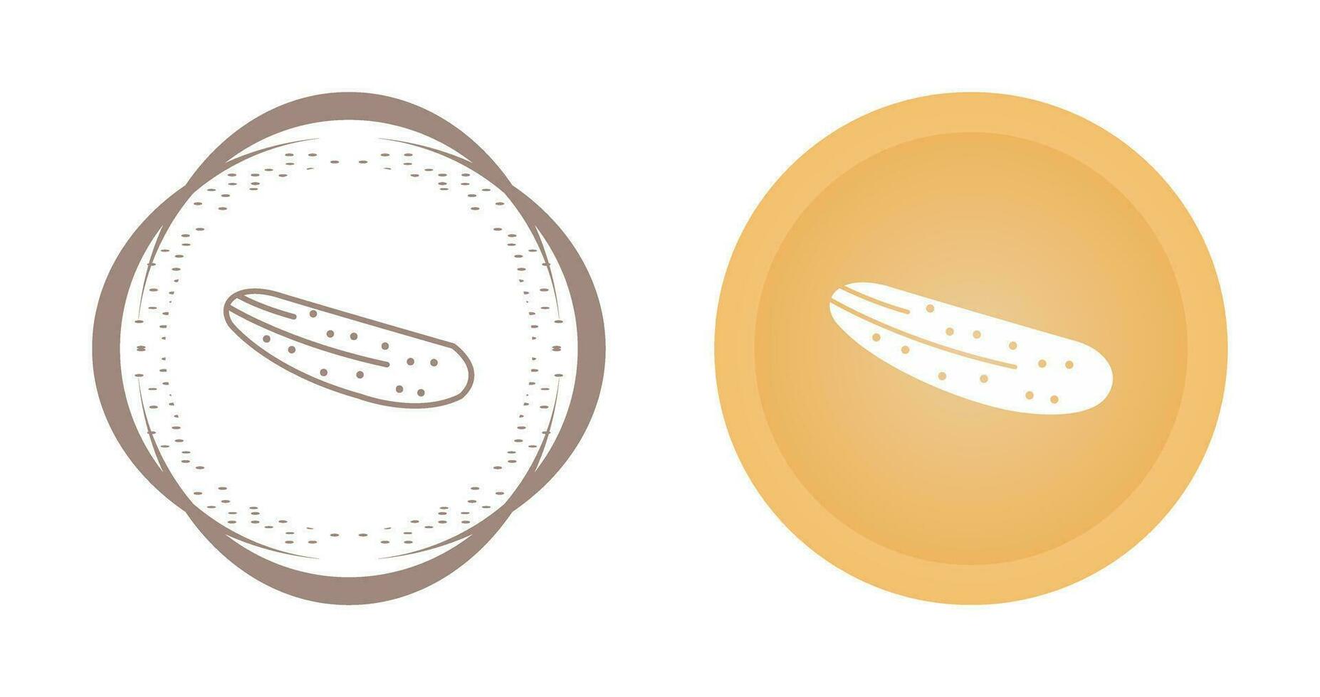 Cucumber Vector Icon