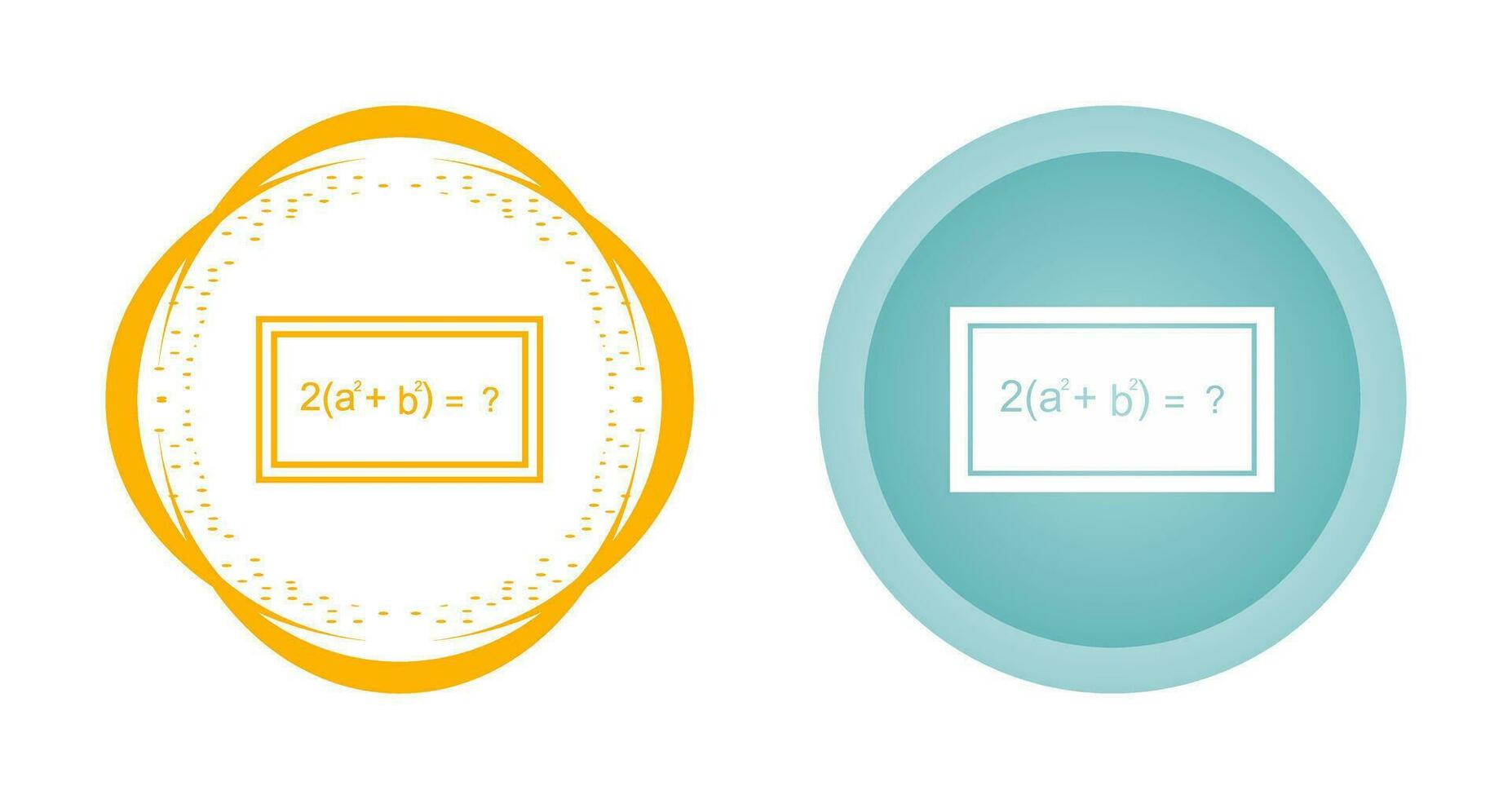 Solving Formula Vector Icon
