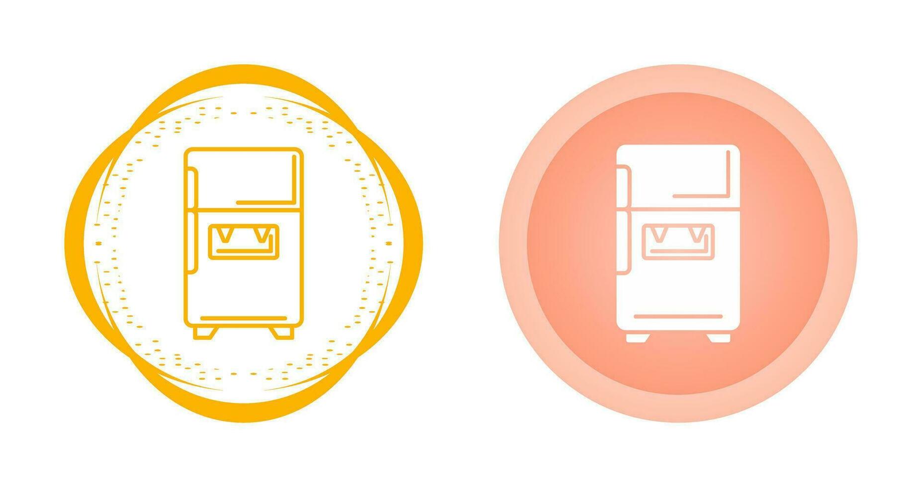 Refrigerator Vector Icon