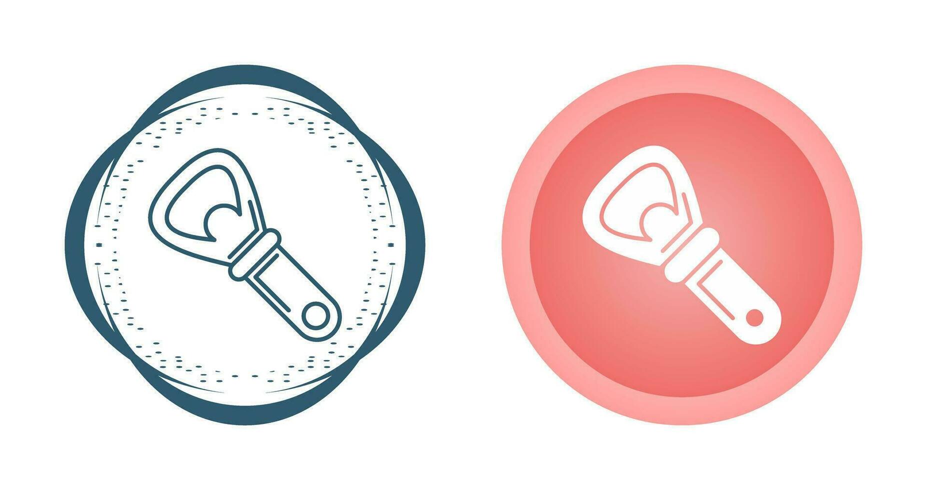icono de vector de abrebotellas