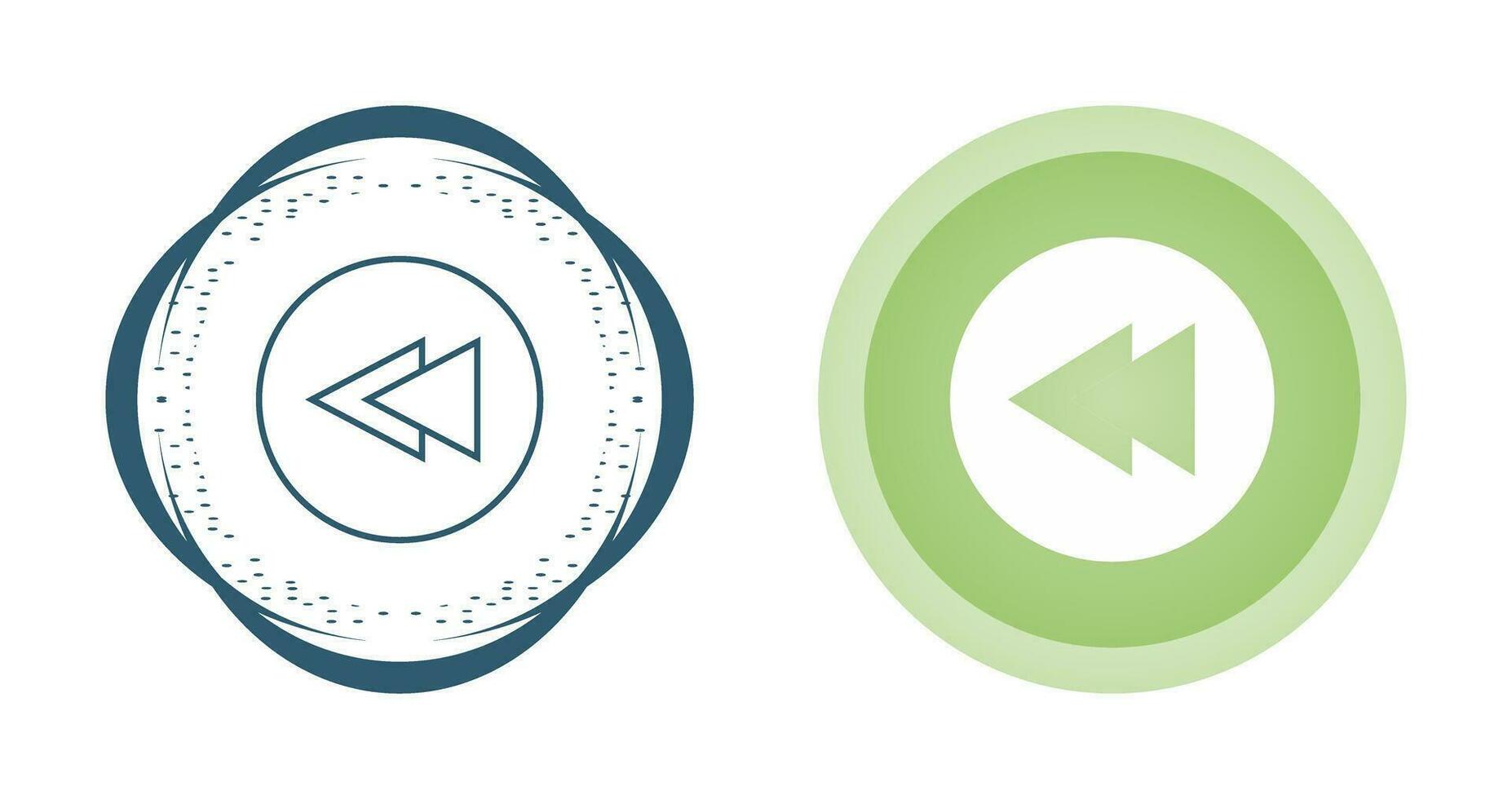 Previous Track Vector Icon