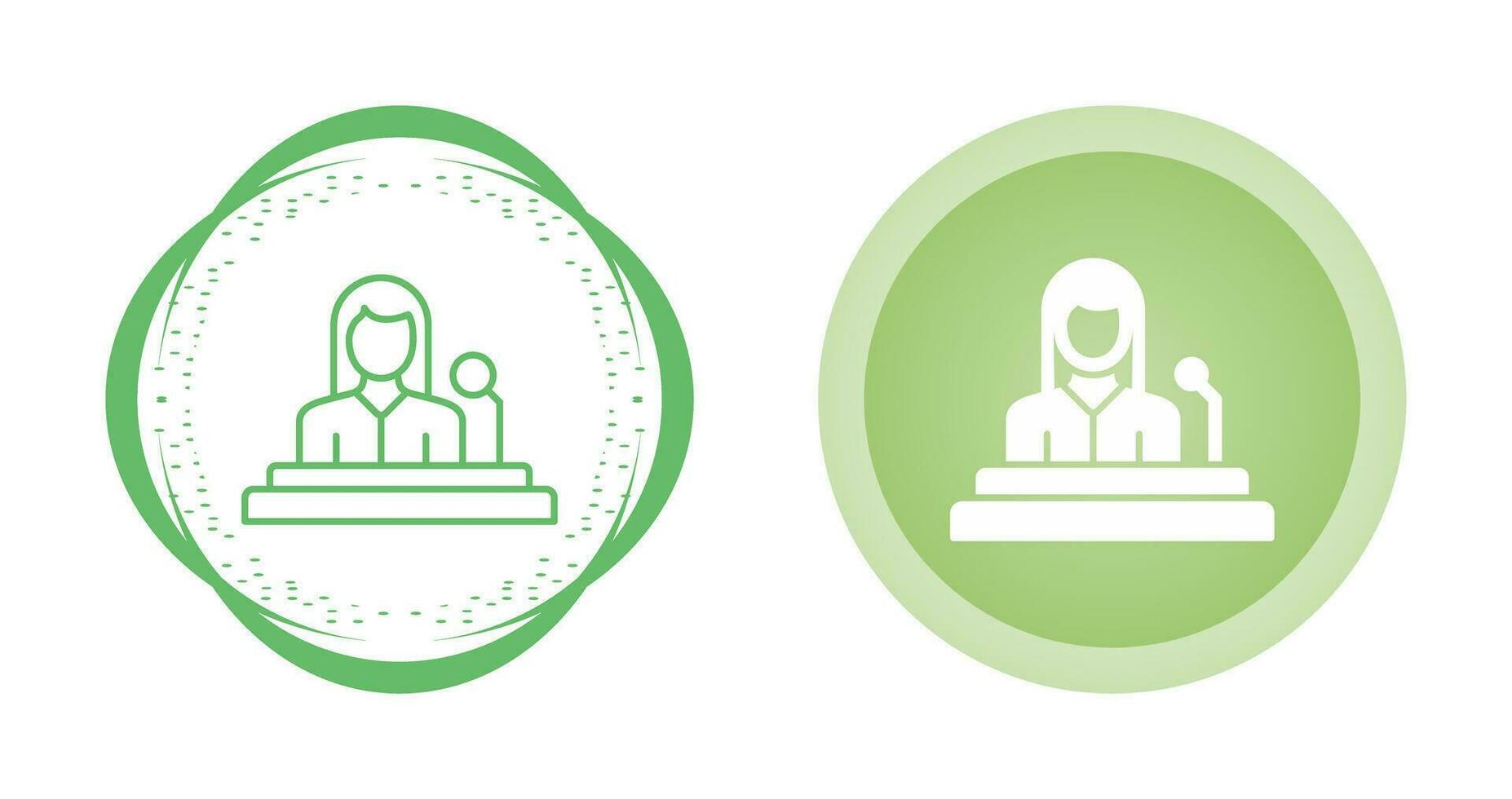 Lectern Vector Icon