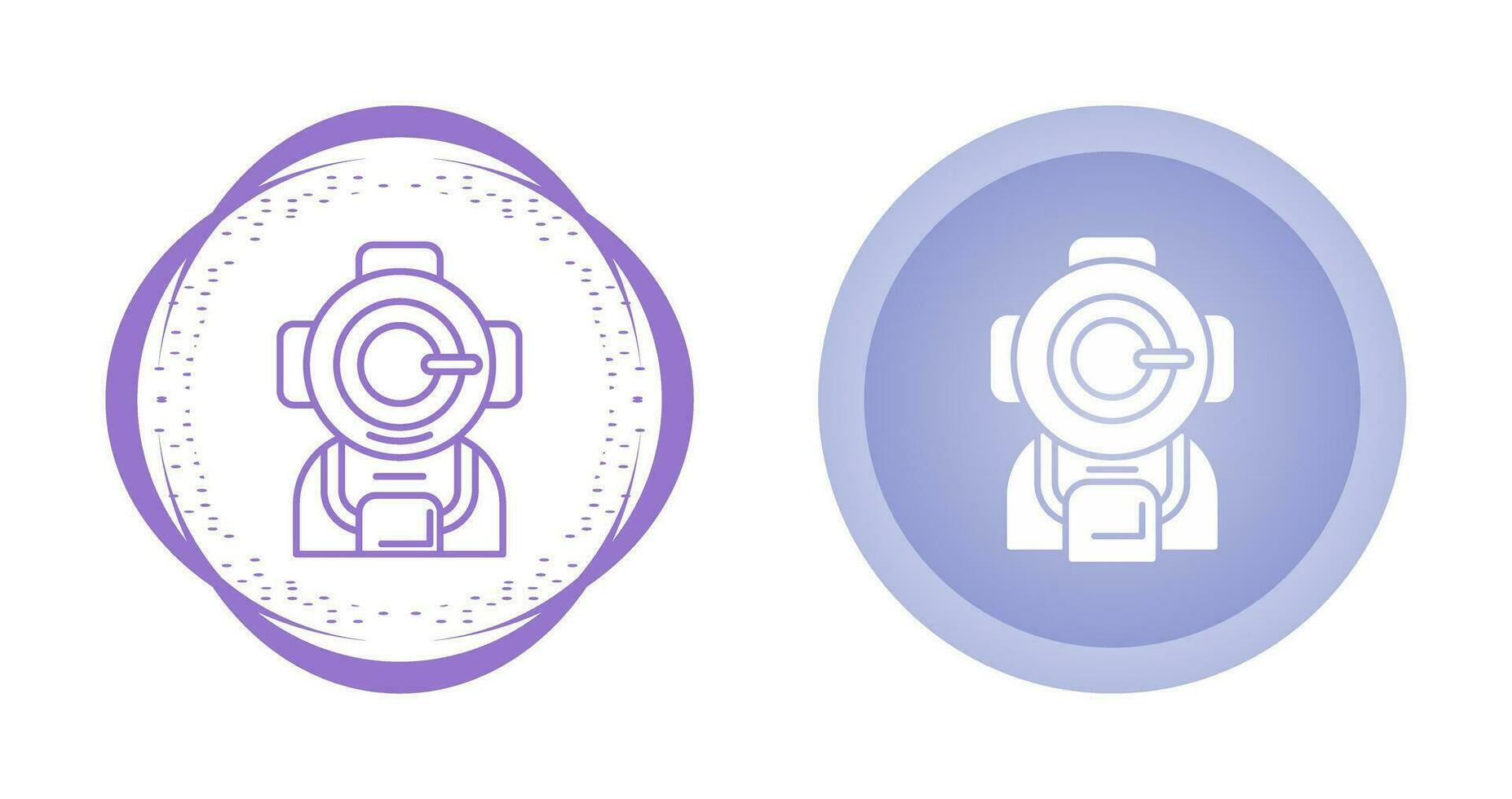 Diving Helmet Vector Icon
