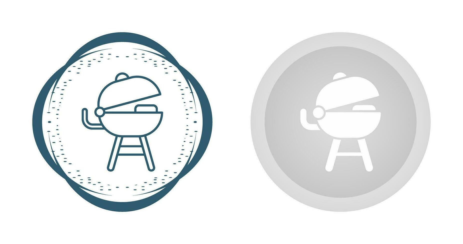 Grilled Vector Icon