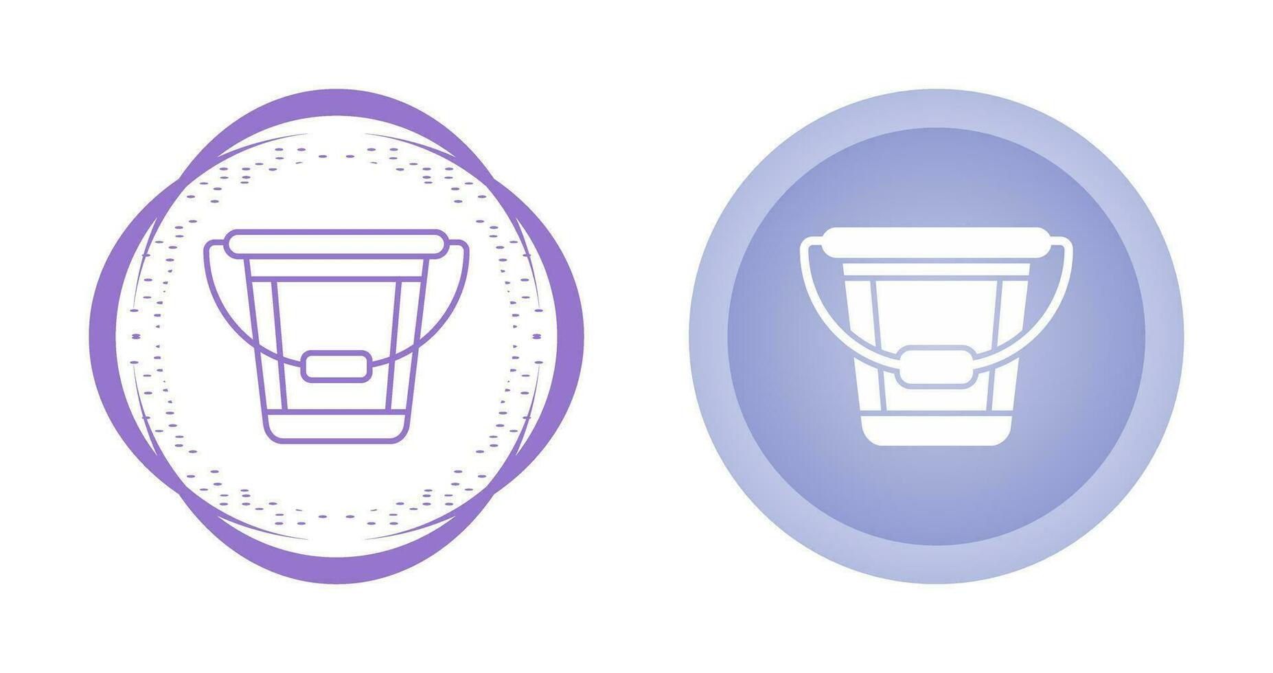 Bucket Vector Icon