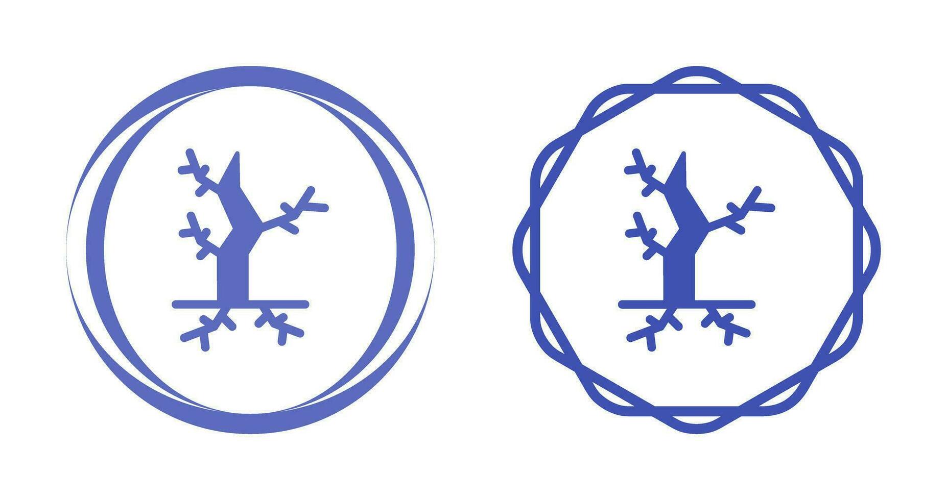 Dead Tree Vector Icon