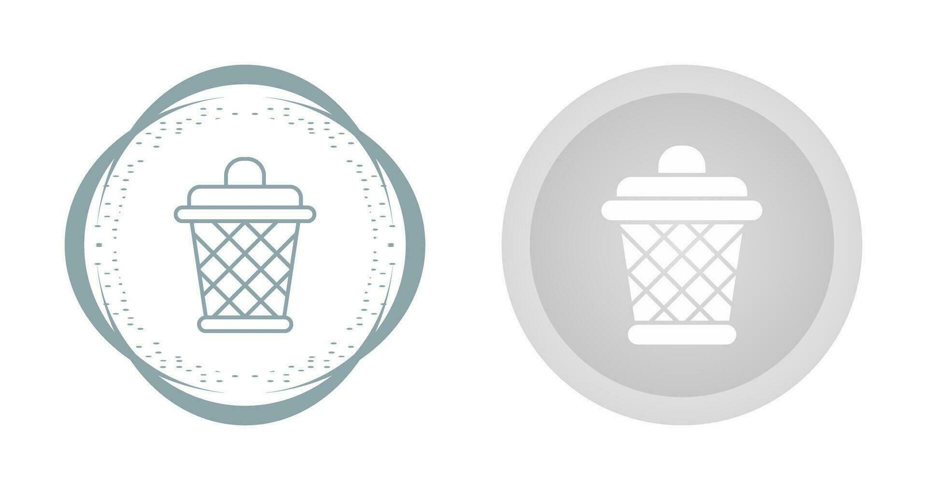 Dustbin Vector Icon