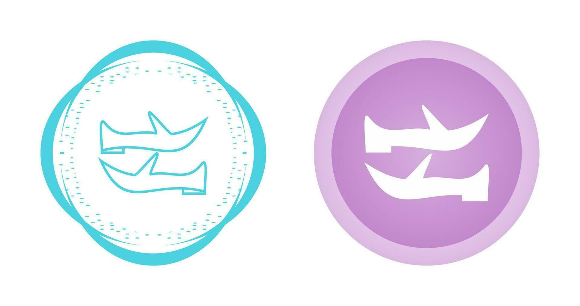 Arabic Shoes Vector Icon