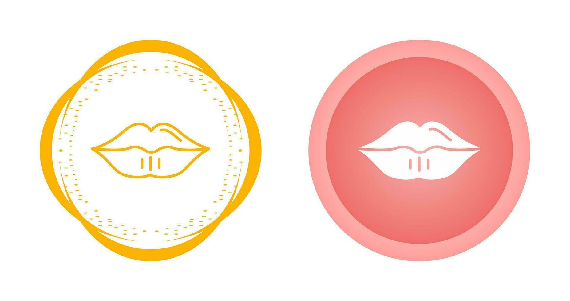 Lips Vector Icon