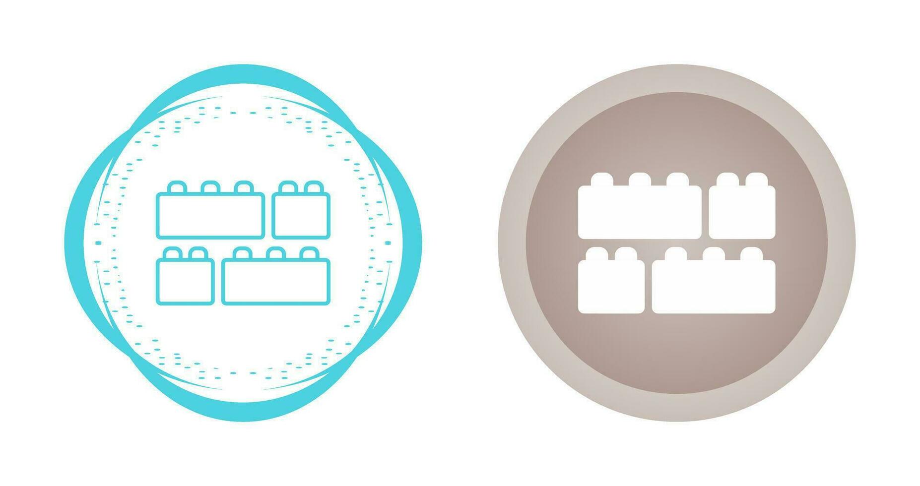 Toy Blocks Vector Icon