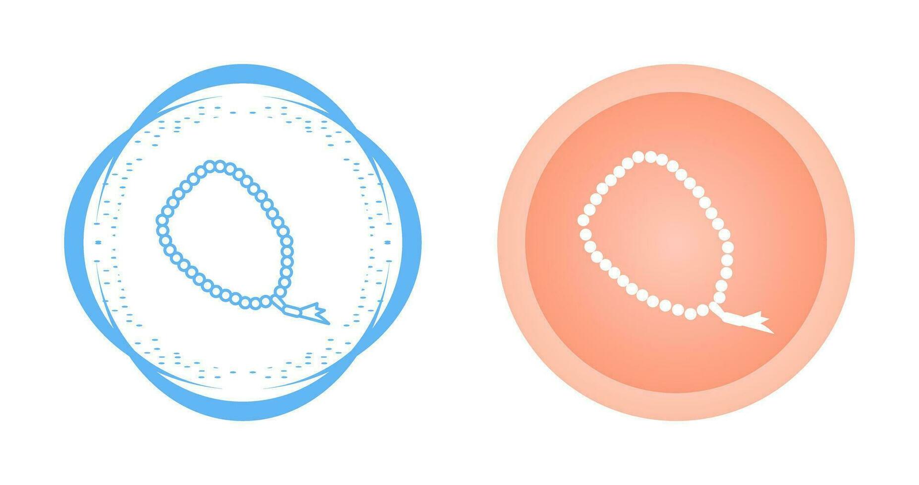 Prayer Beads Vector Icon