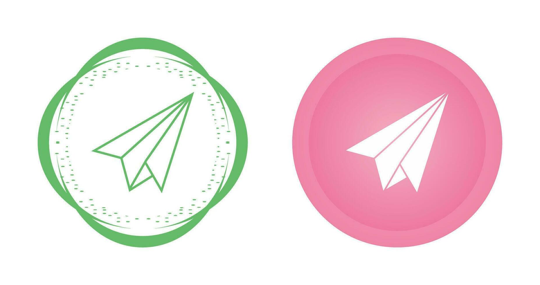 Paper Plane Vector Icon