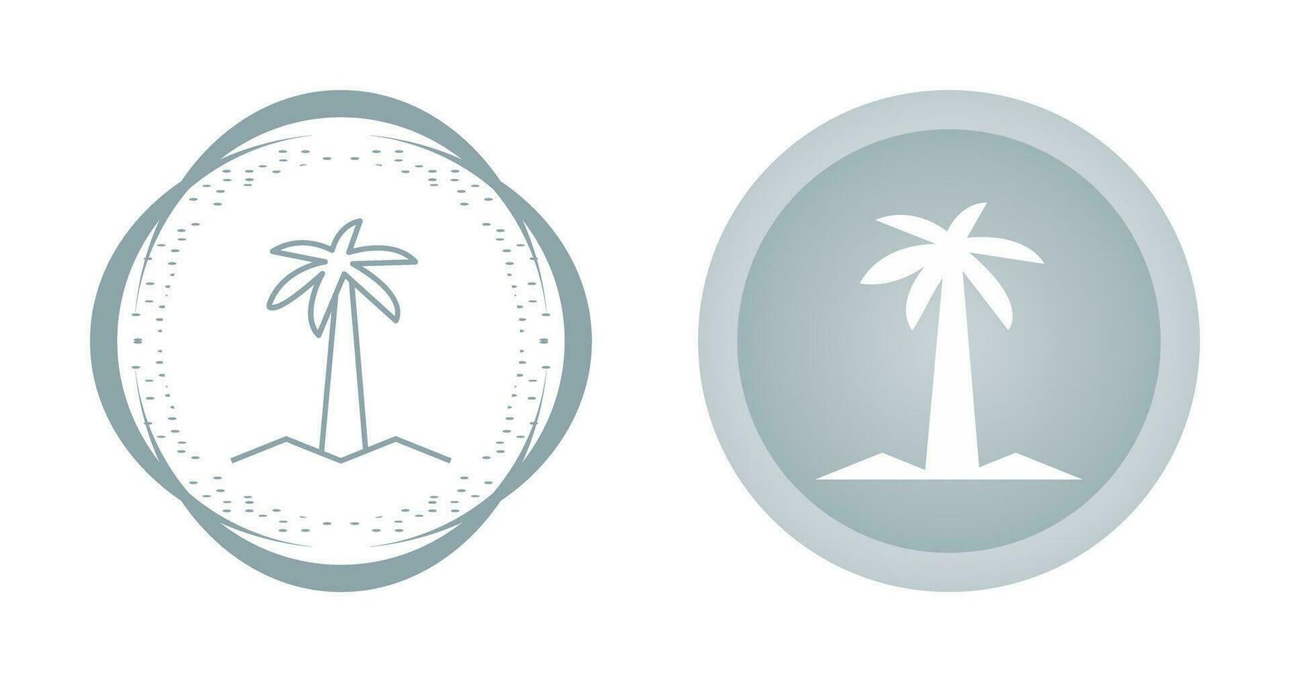 Coconut Tree Vector Icon