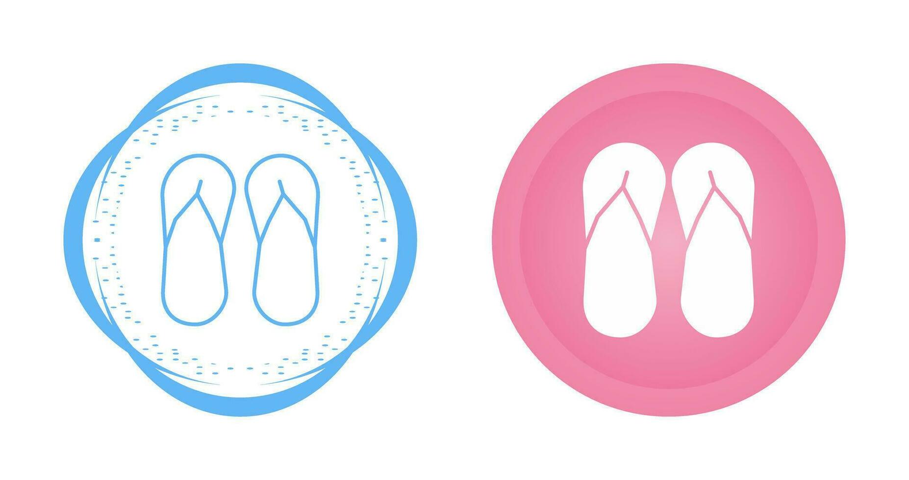 Sandals Vector Icon
