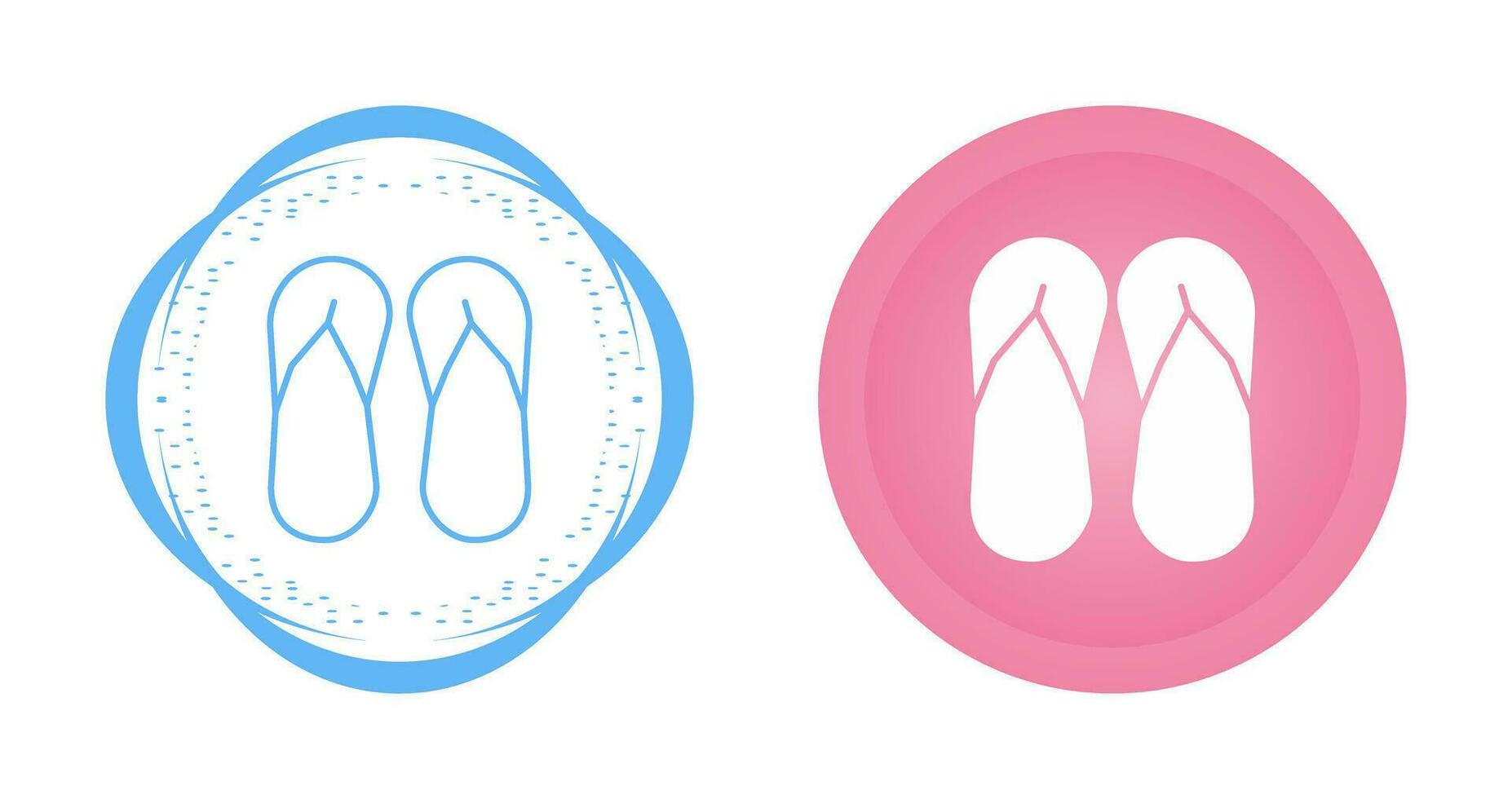 Sandals Vector Icon