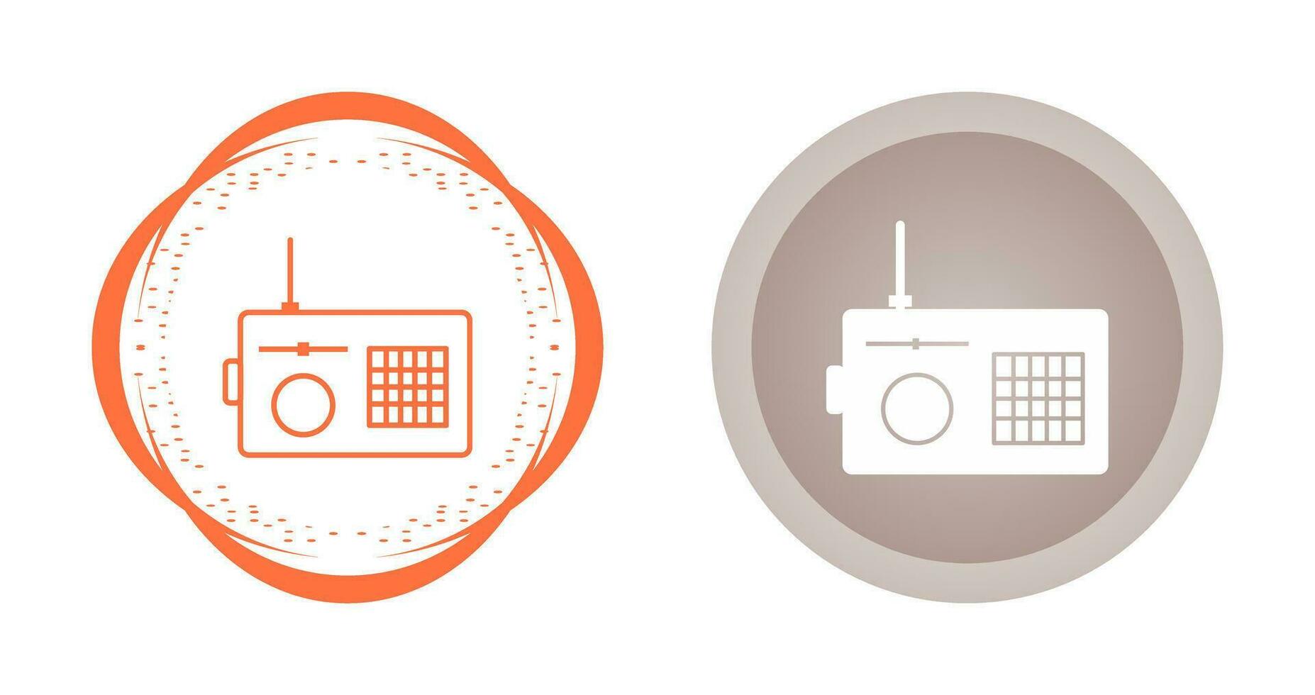 Radio Vector Icon