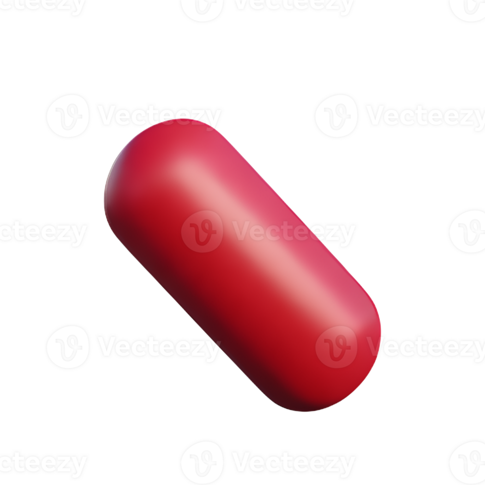 pills 3d rendering icon illustration png