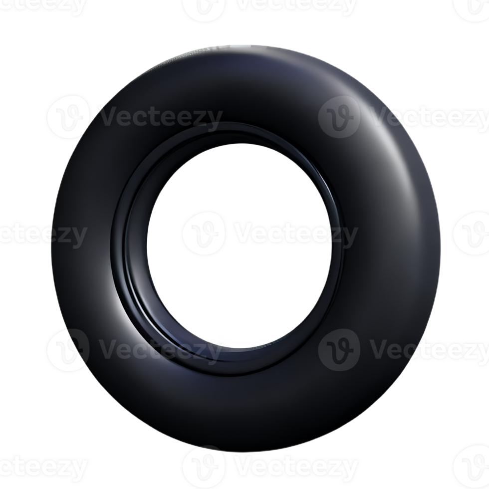 tire 3d rendering icon illustration png