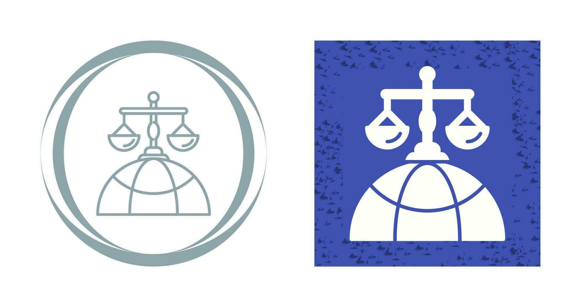 International Law Vector Icon