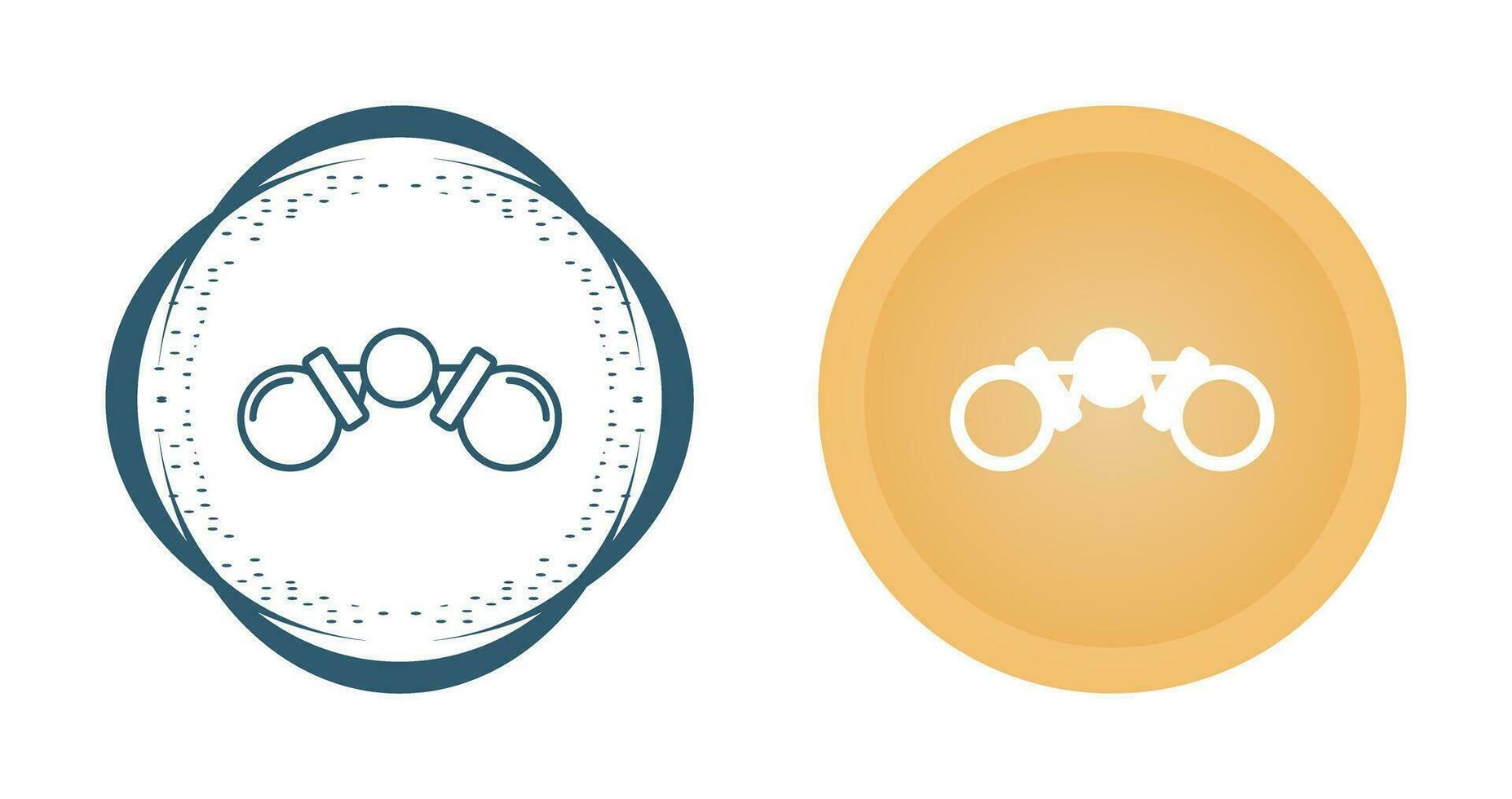 Binoculars Vector Icon