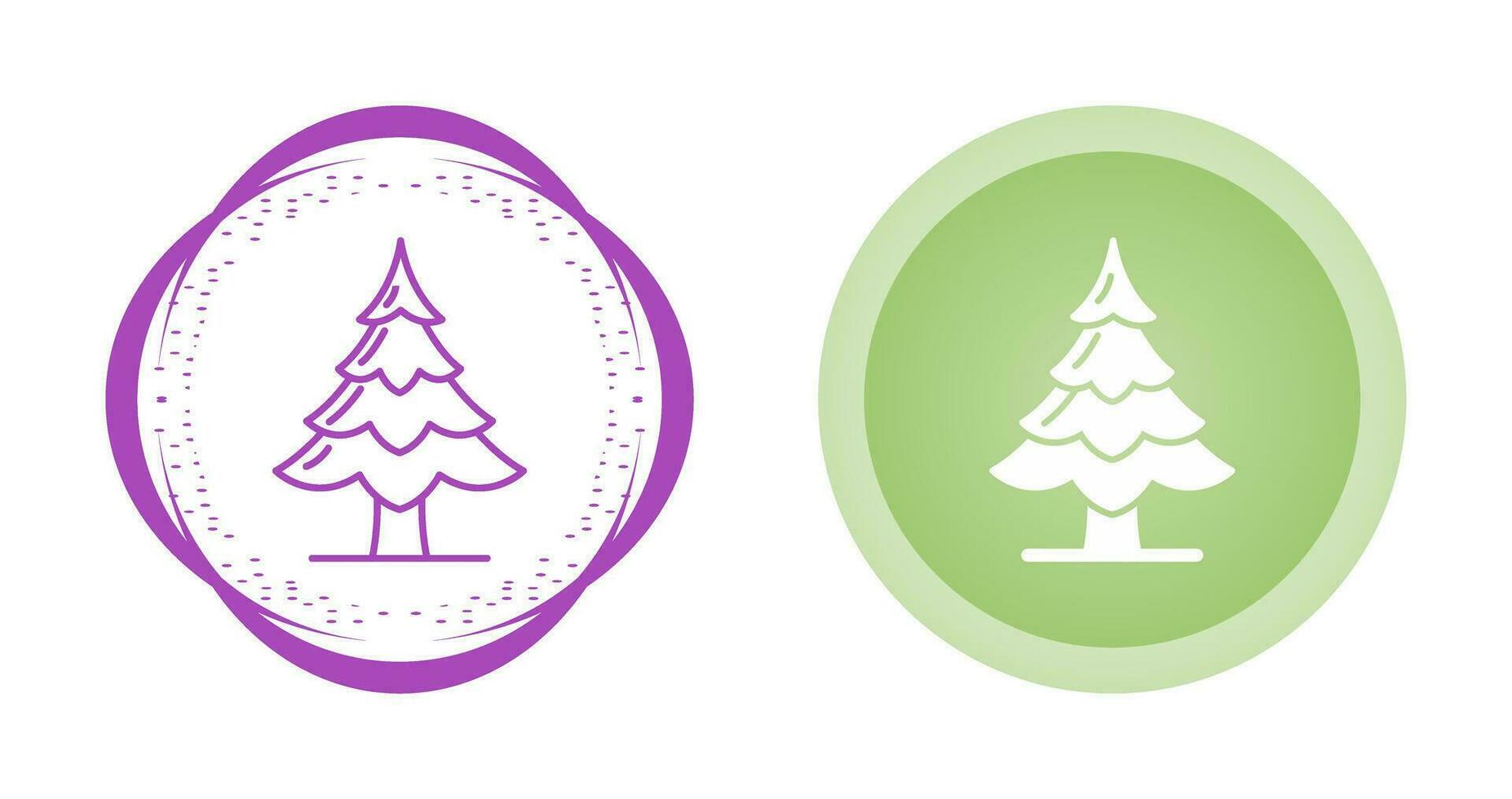 Pine Tree Vector Icon