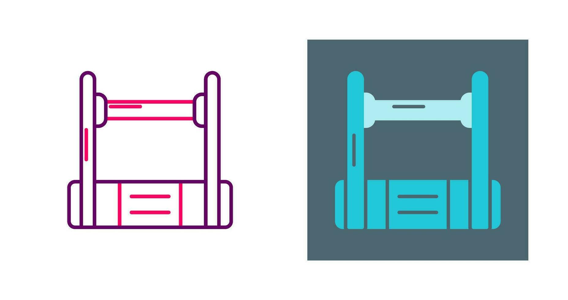 High Jump Vector Icon
