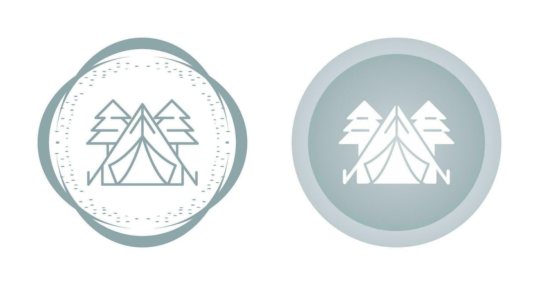 Tent Vector Icon