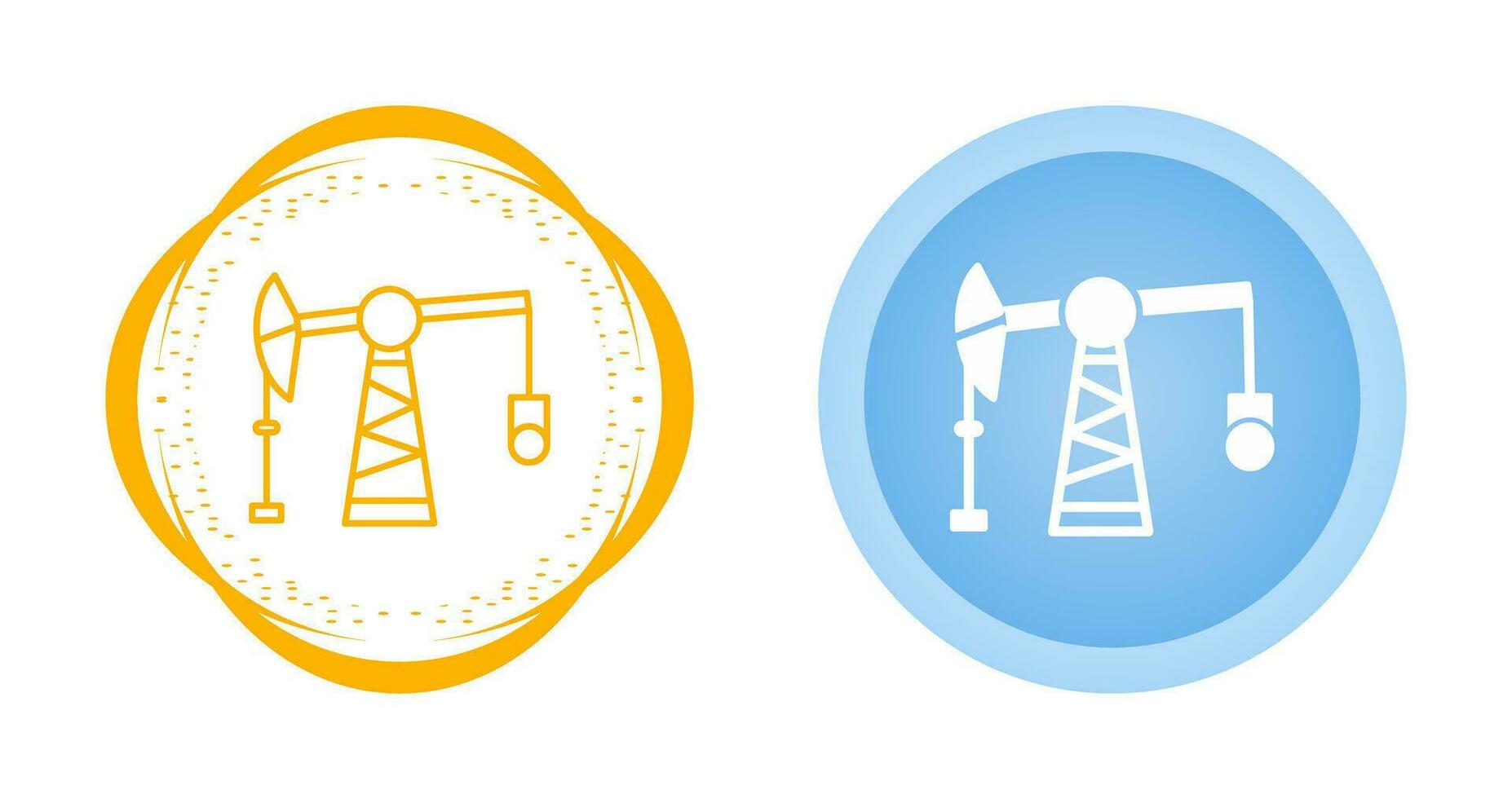 Pumpjack Vector Icon