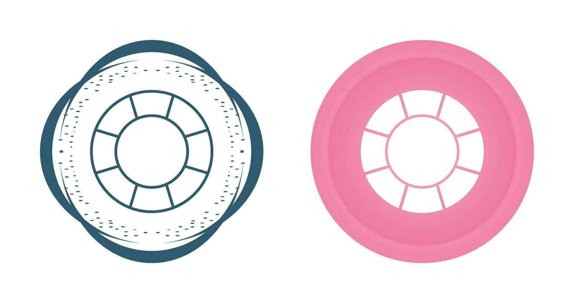 Life Saving Tube Vector Icon