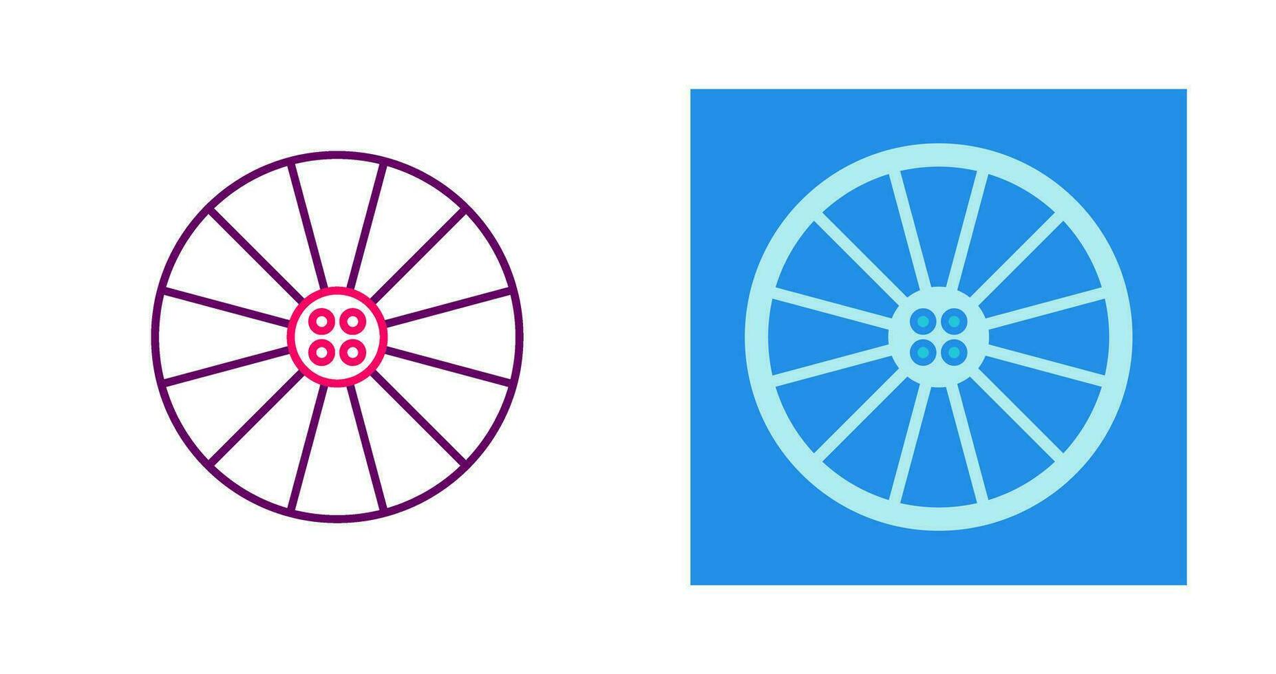 Wheel Vector Icon