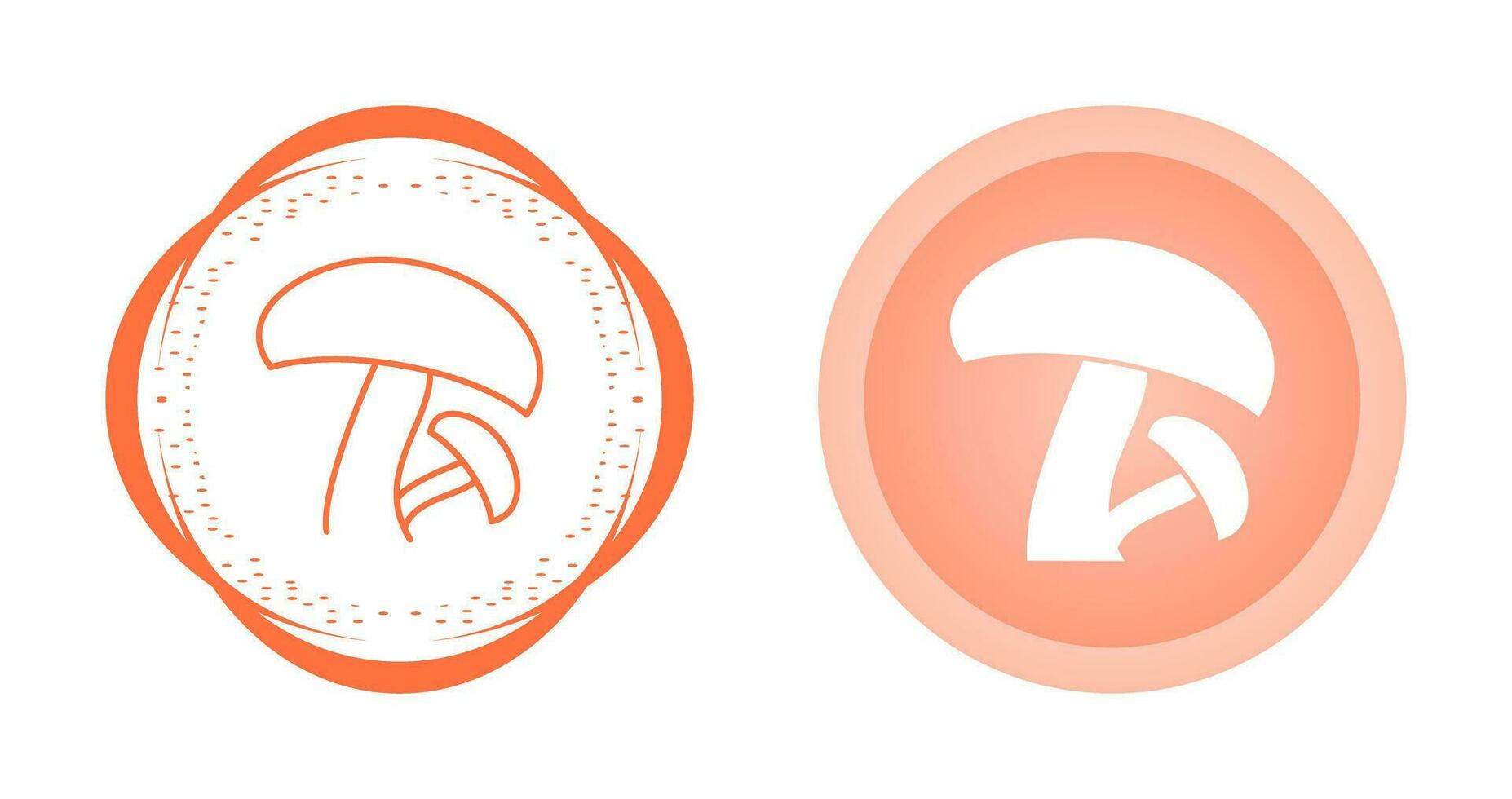 Mushrooms Vector Icon