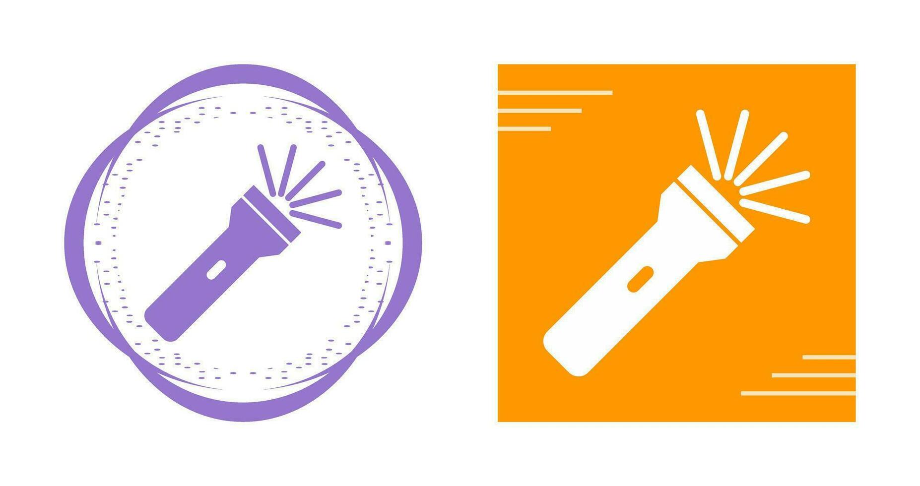 Flashlight Vector Icon