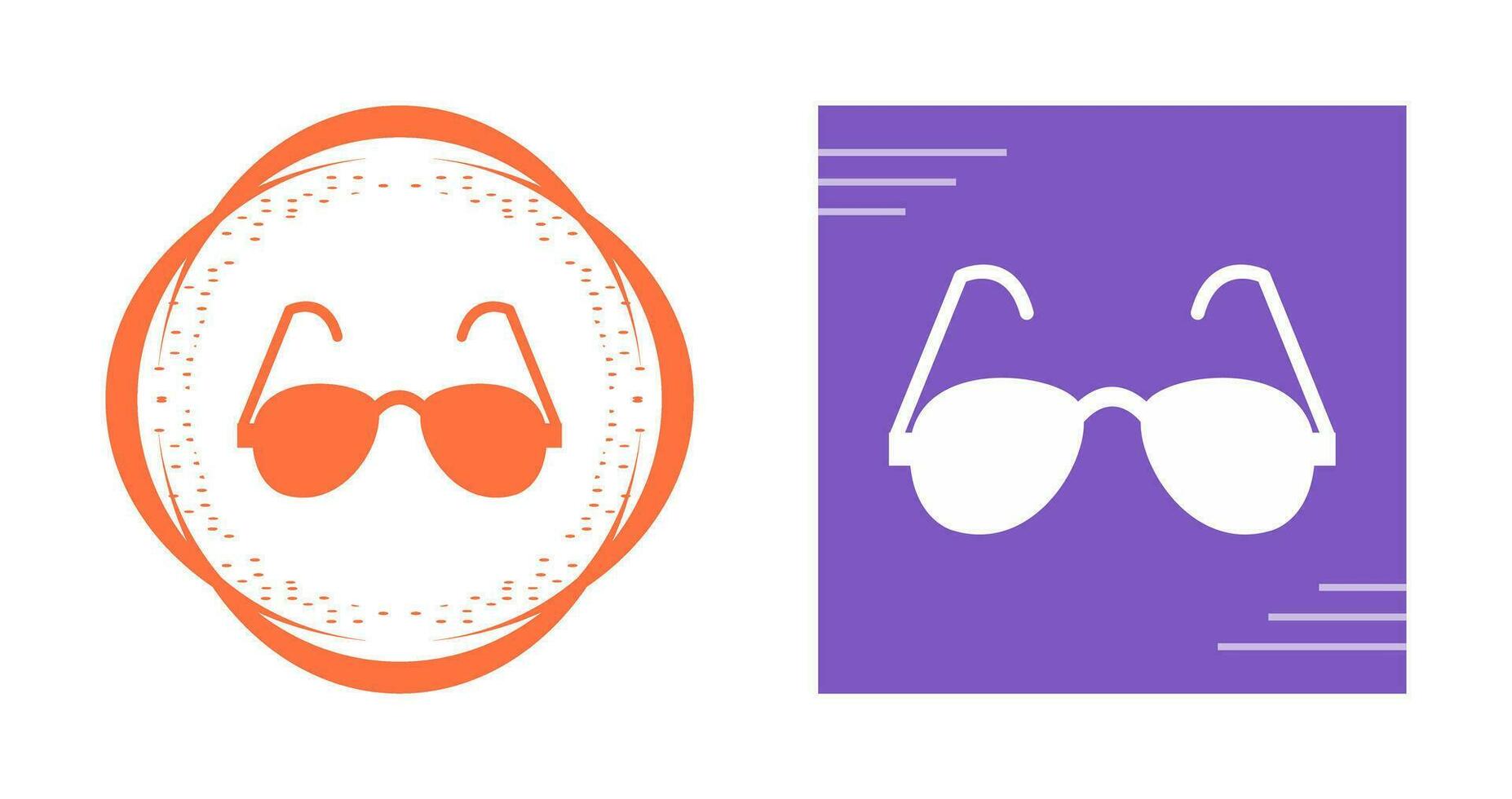 icono de vector de gafas de sol