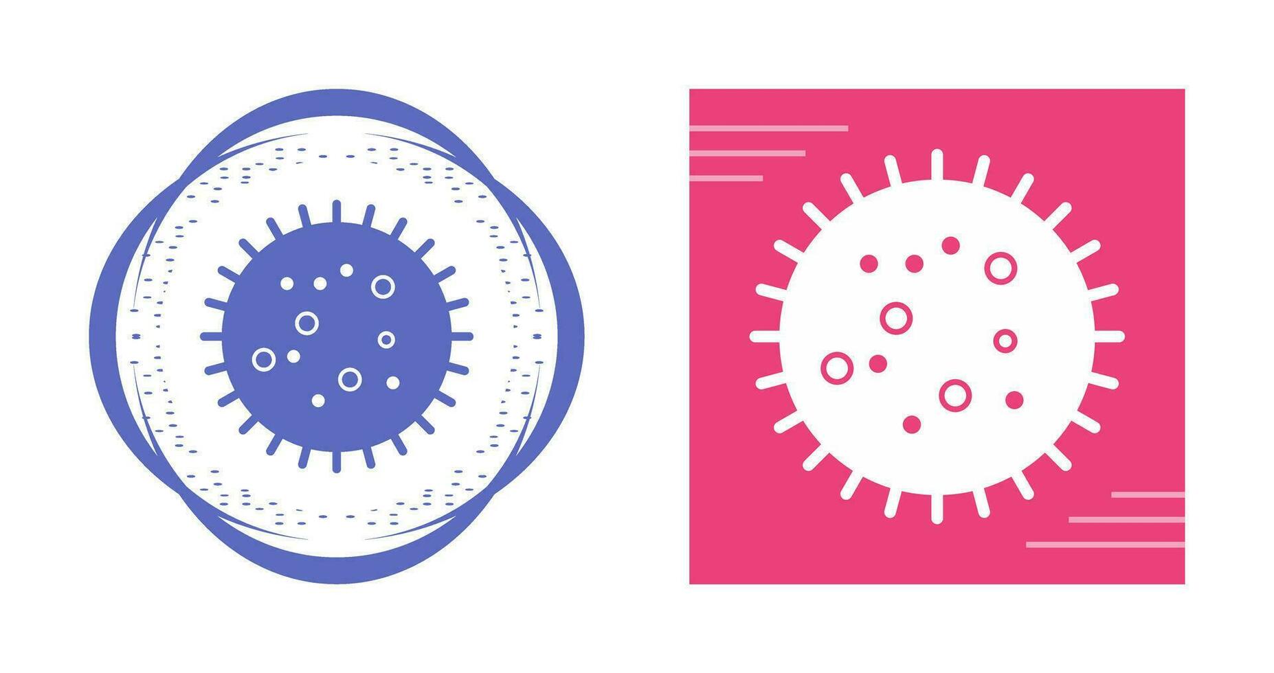 Bacteria in Slide Vector Icon