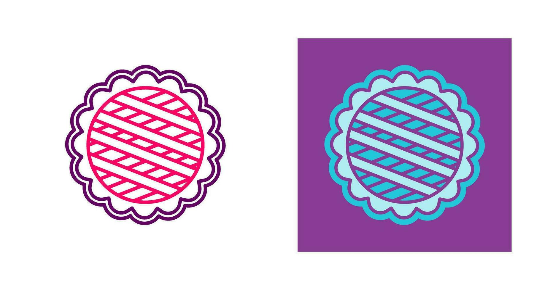 Apple Pie Vector Icon