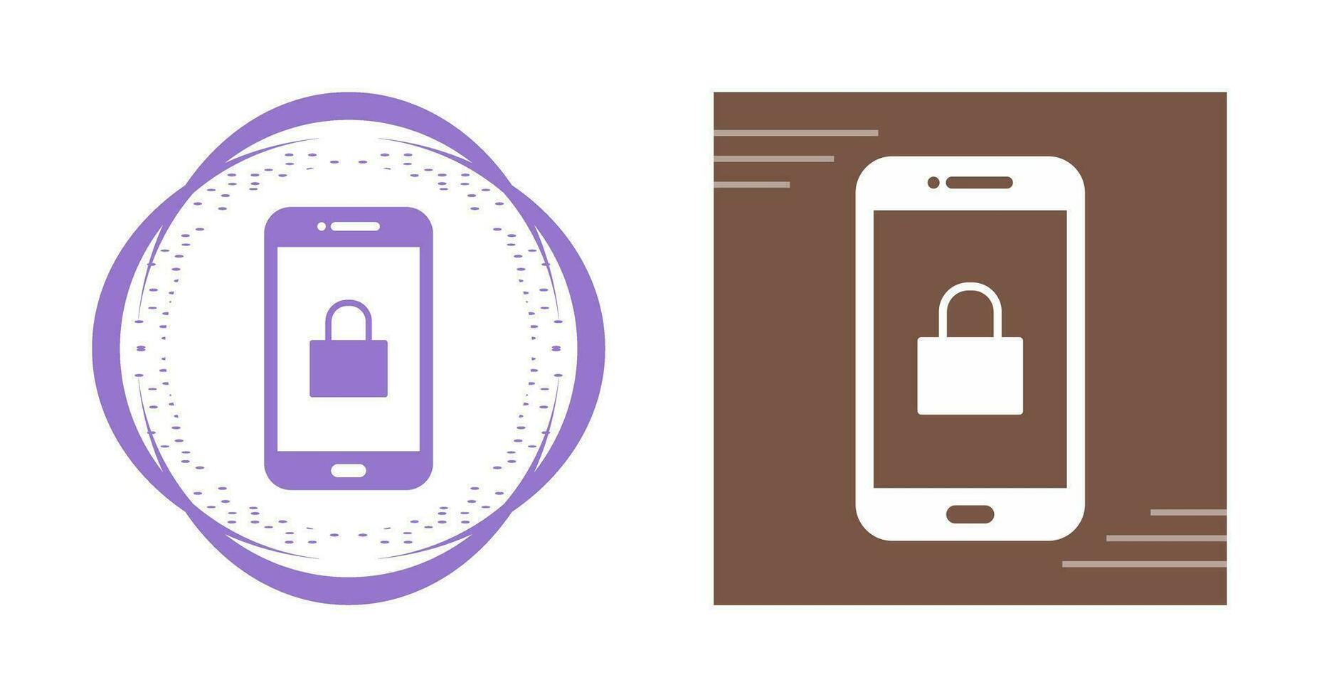 Locked Phone Vector Icon