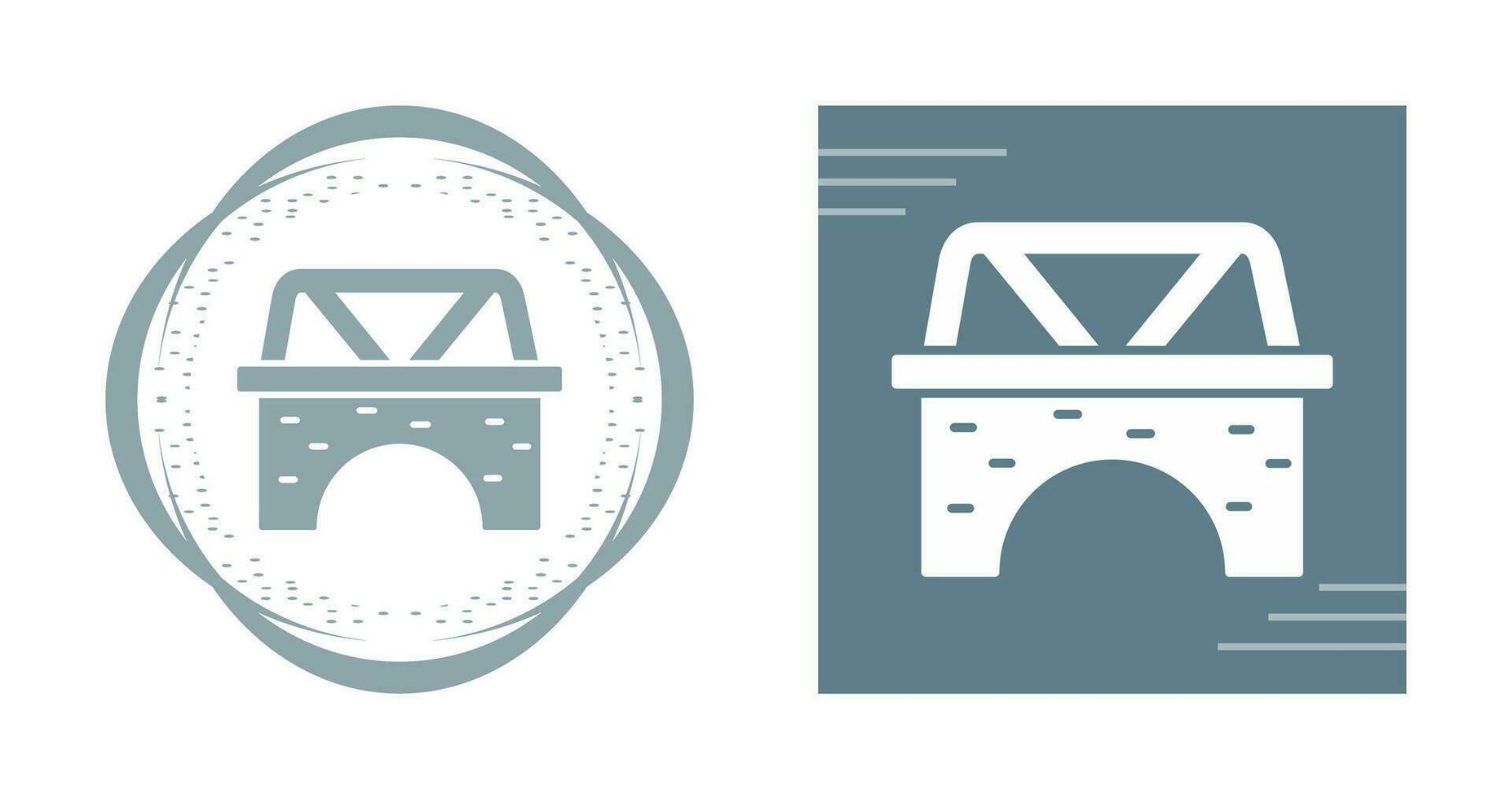 icono de vector de puente