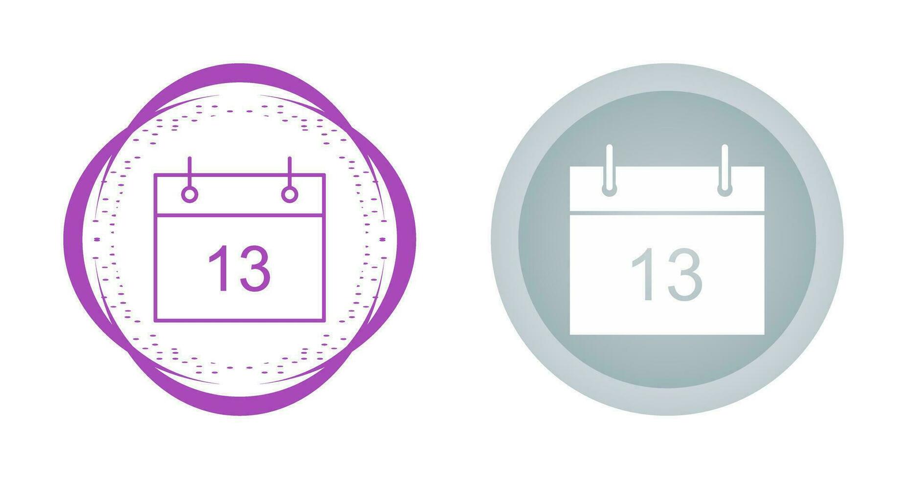 Marked Date Vector Icon