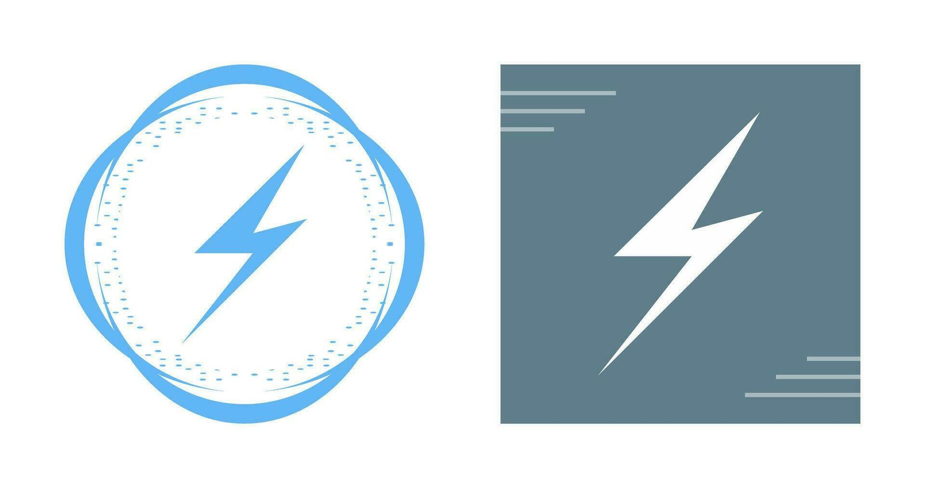 Lightening Vector Icon