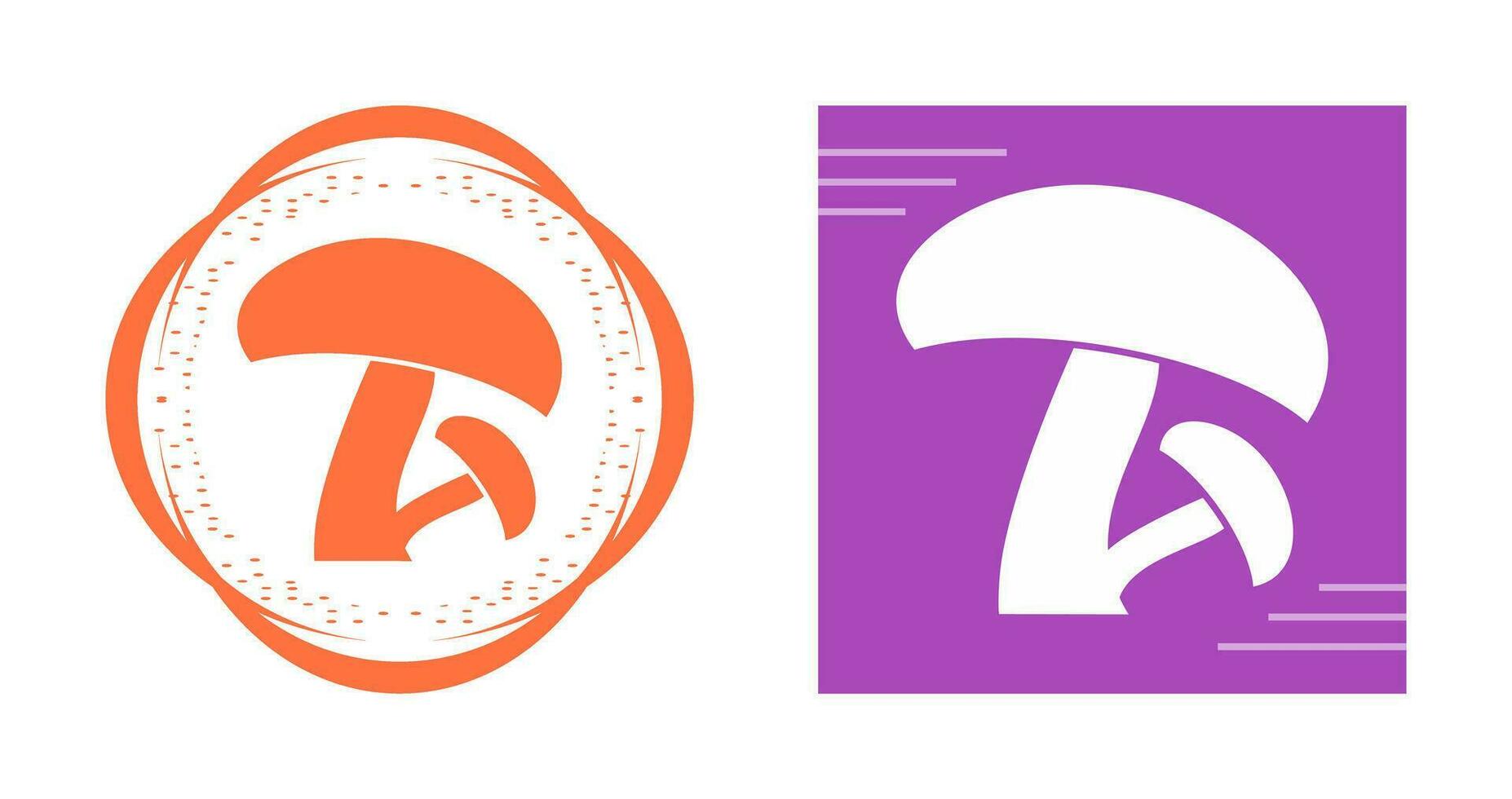 Mushrooms Vector Icon