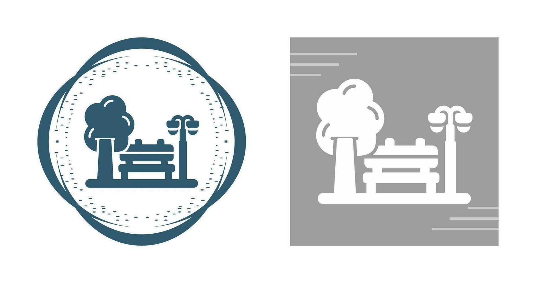 Park Vector Icon
