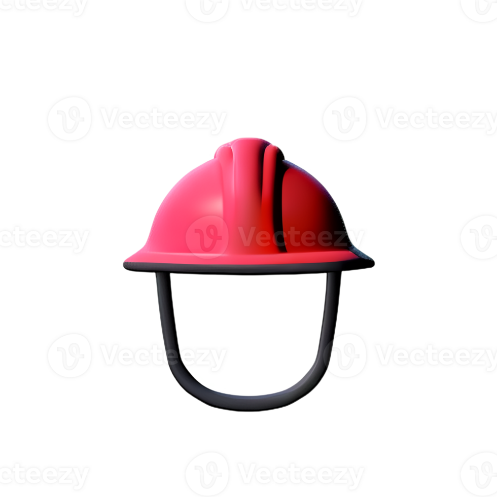 helmet 3d rendering icon illustration png