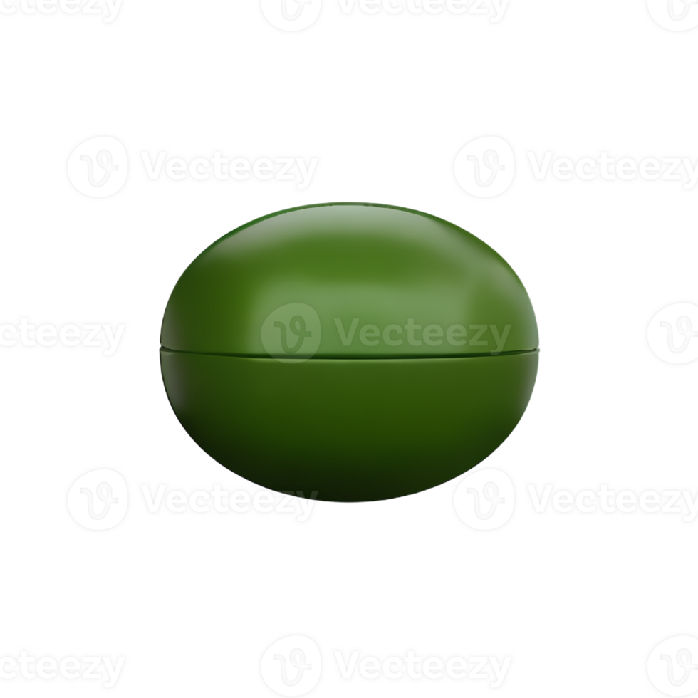 olive 3d rendering icon illustration png