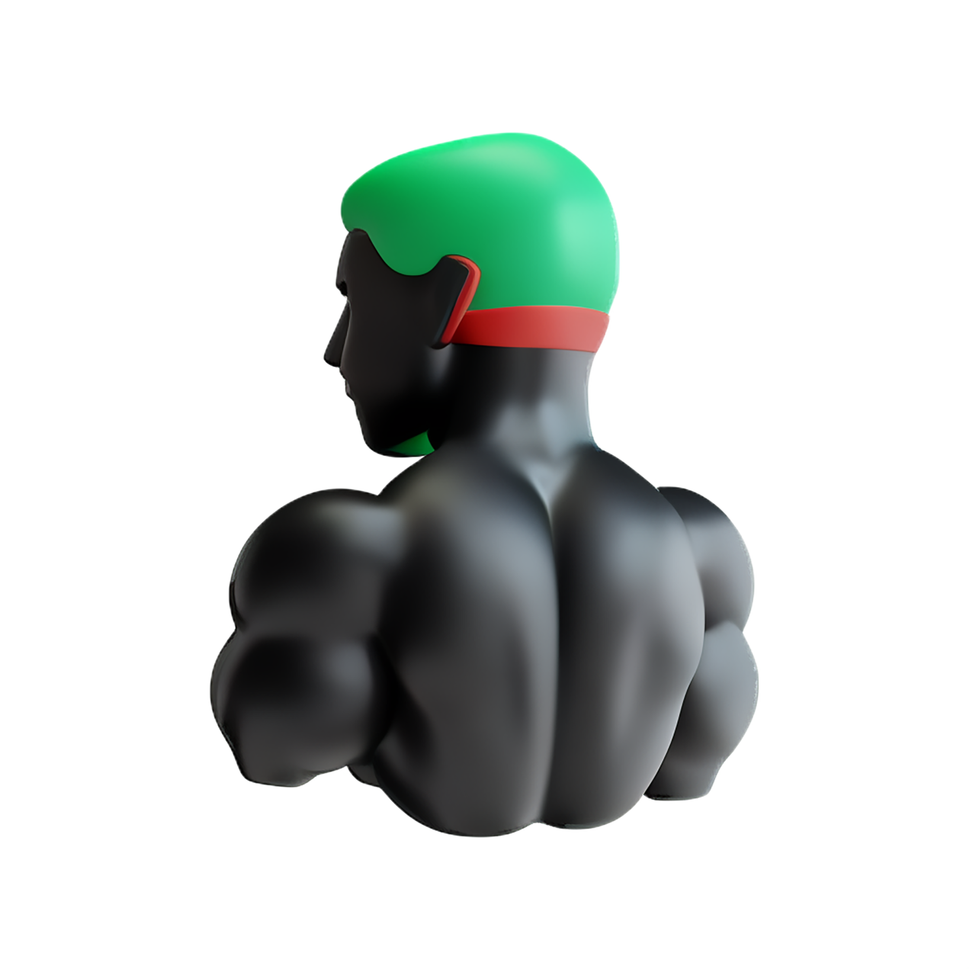 muscle 3d rendering icon illustration 28857252 PNG