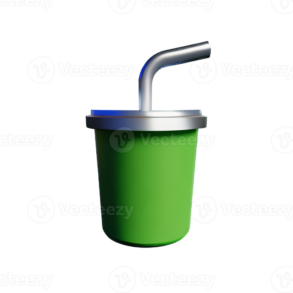 soda 3d rendering icon illustration png