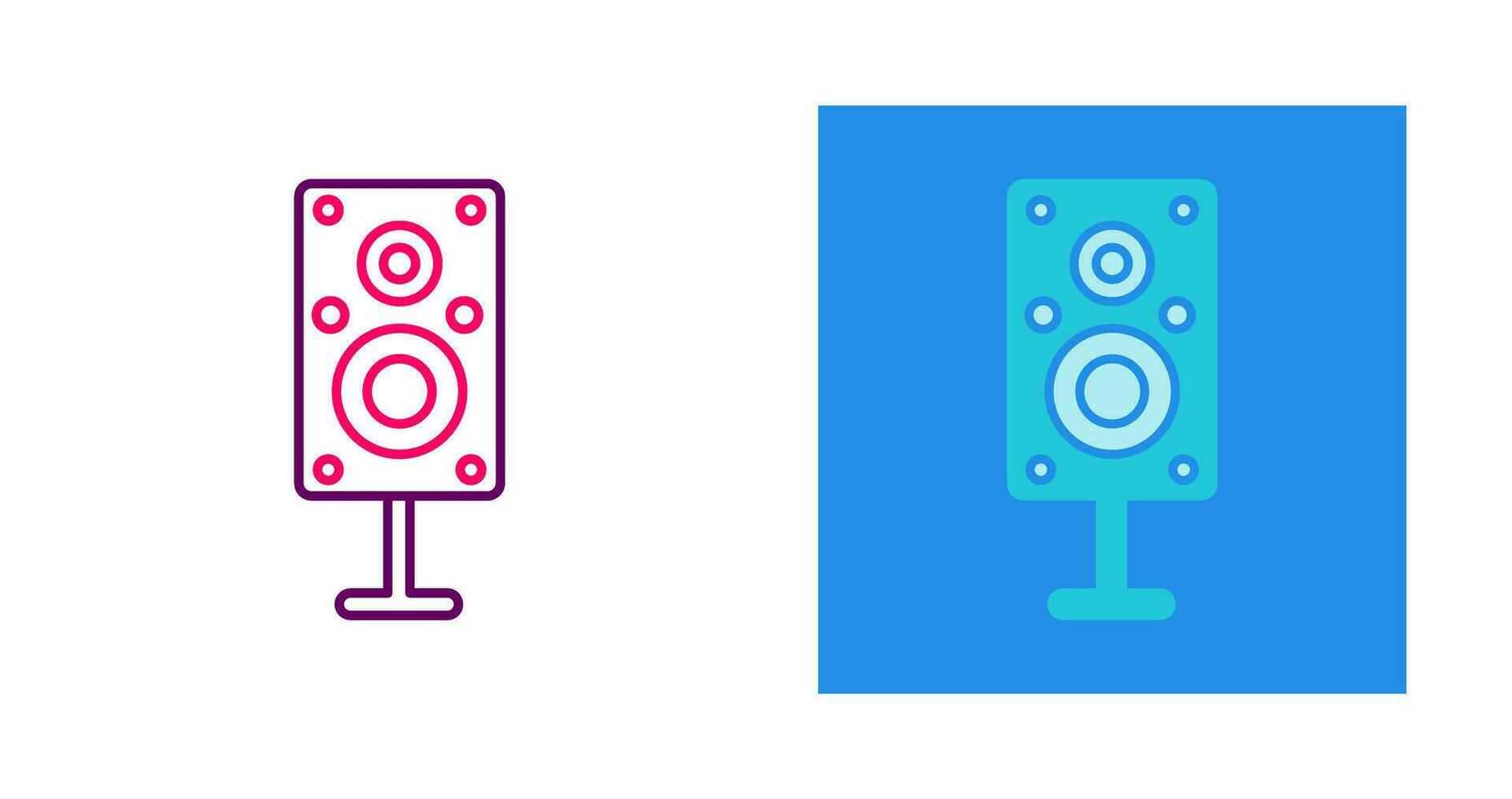 Speakers Vector Icon