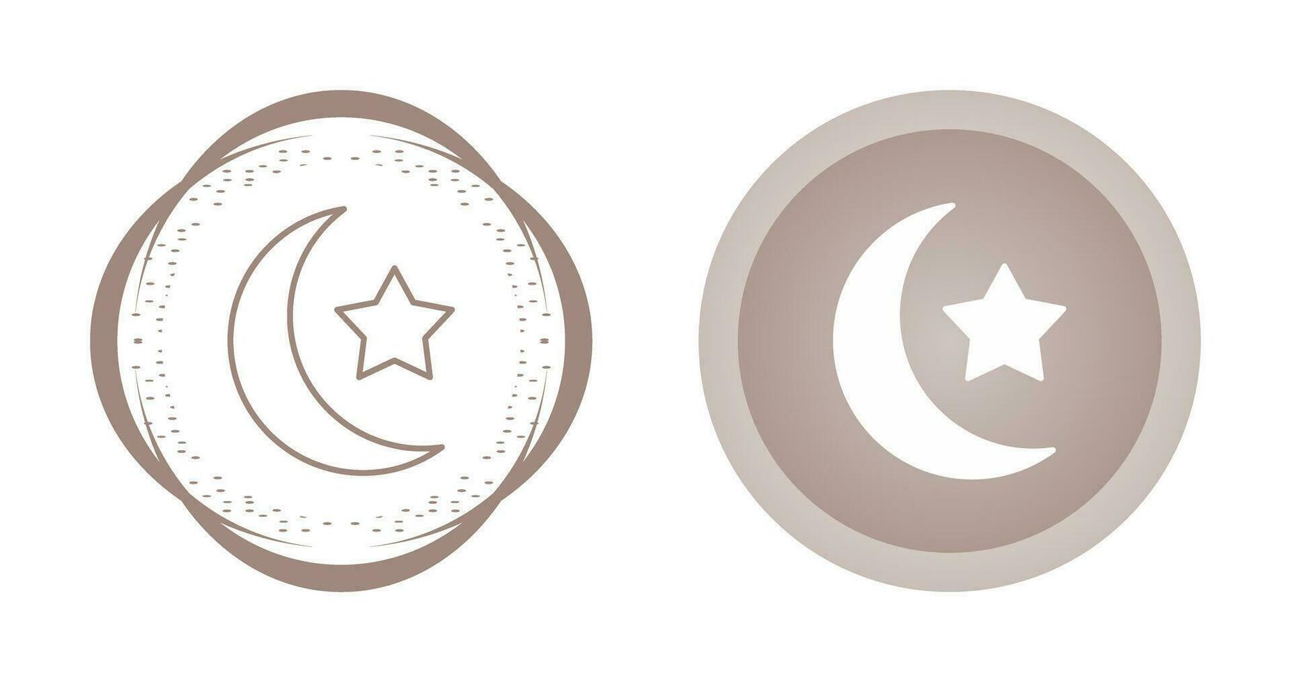 Moon Vector Icon